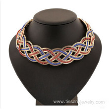 New arrived bead colored collar necklace